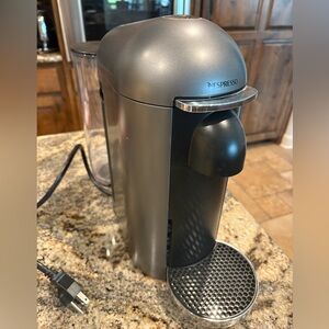 Nespresso VertuoPlus Coffee Machine in Gray